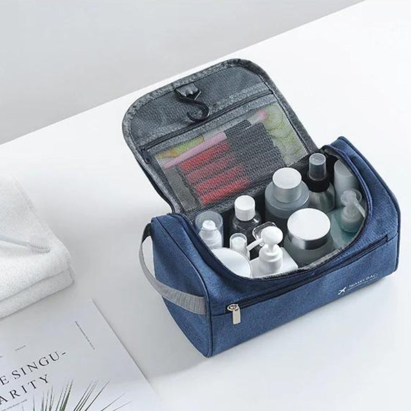 kosmetiktasche reisen flug kabine - Schwarz - Blau - Grau