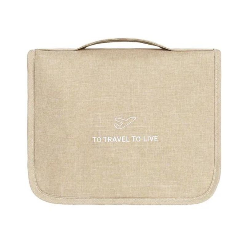 kulturtasche flug kabine - Beige