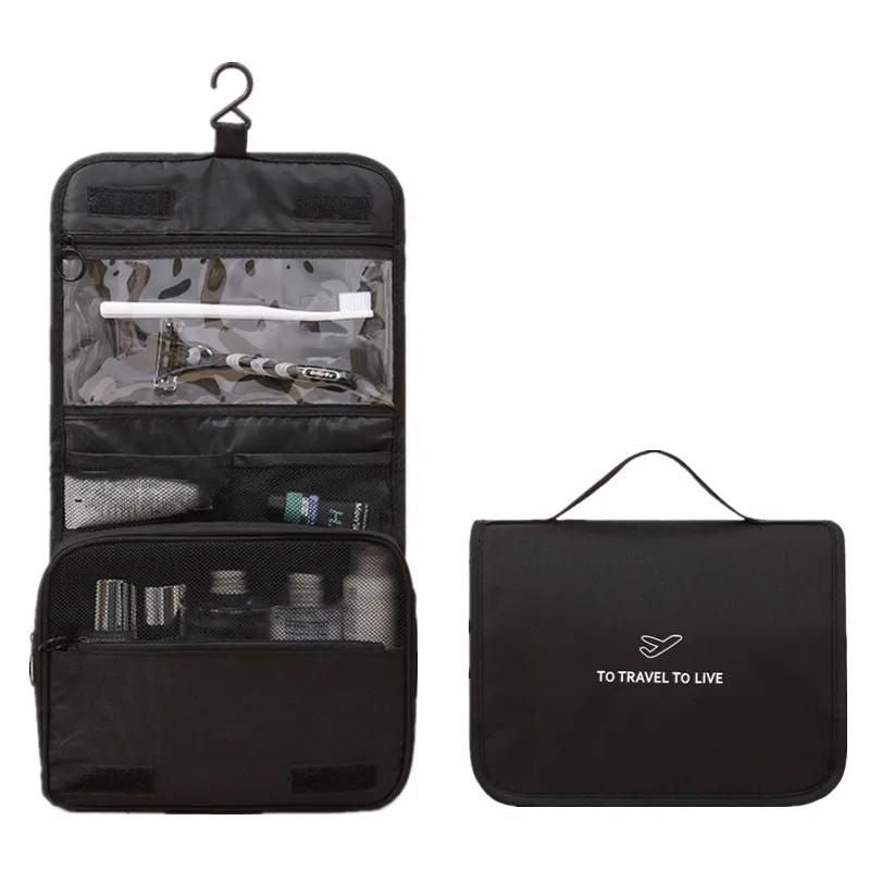 kulturtasche reise flug - Schwarz - Himmelblau - Marineblau - Grau - Rosa - Beige