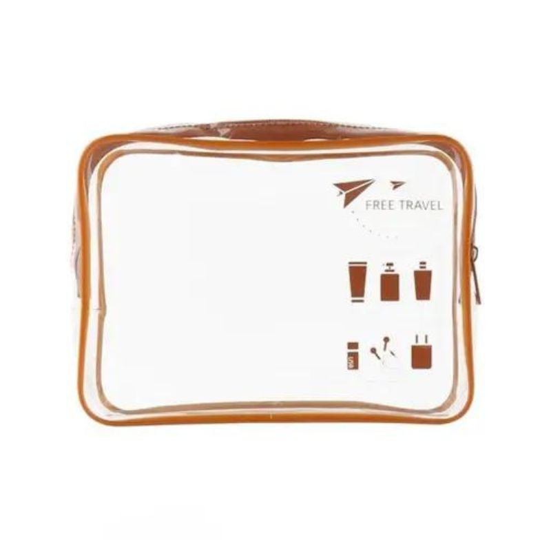 kulturtasche aus plastik - Khaki