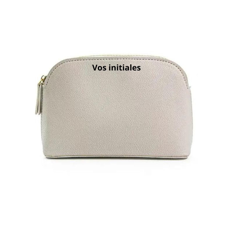 personalisierte kosmetiktasche - Beige - Modell 1