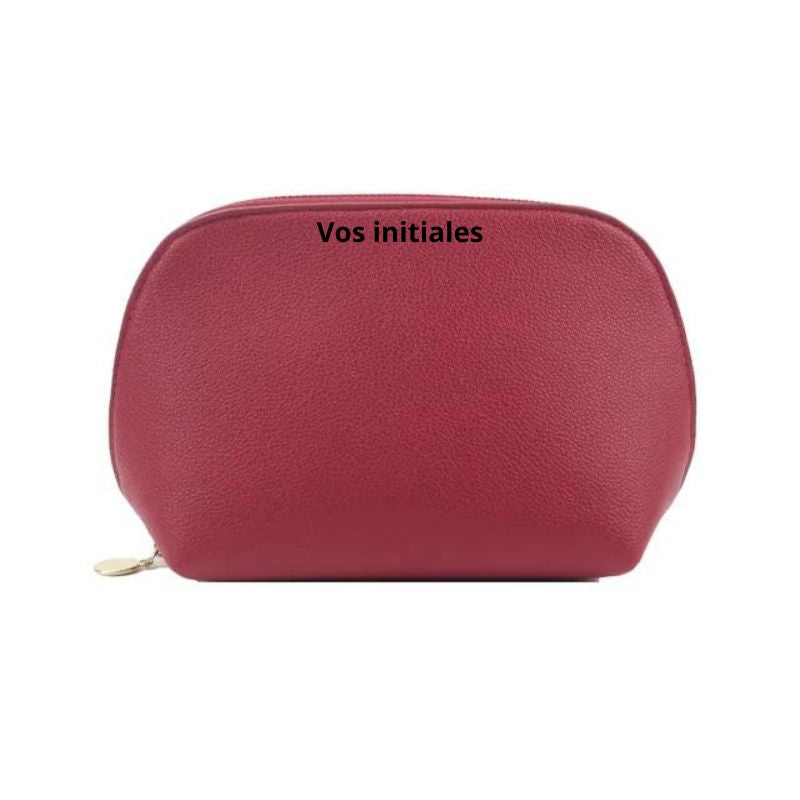 kosmetiktasche personalisiert - Rot - Modell 2