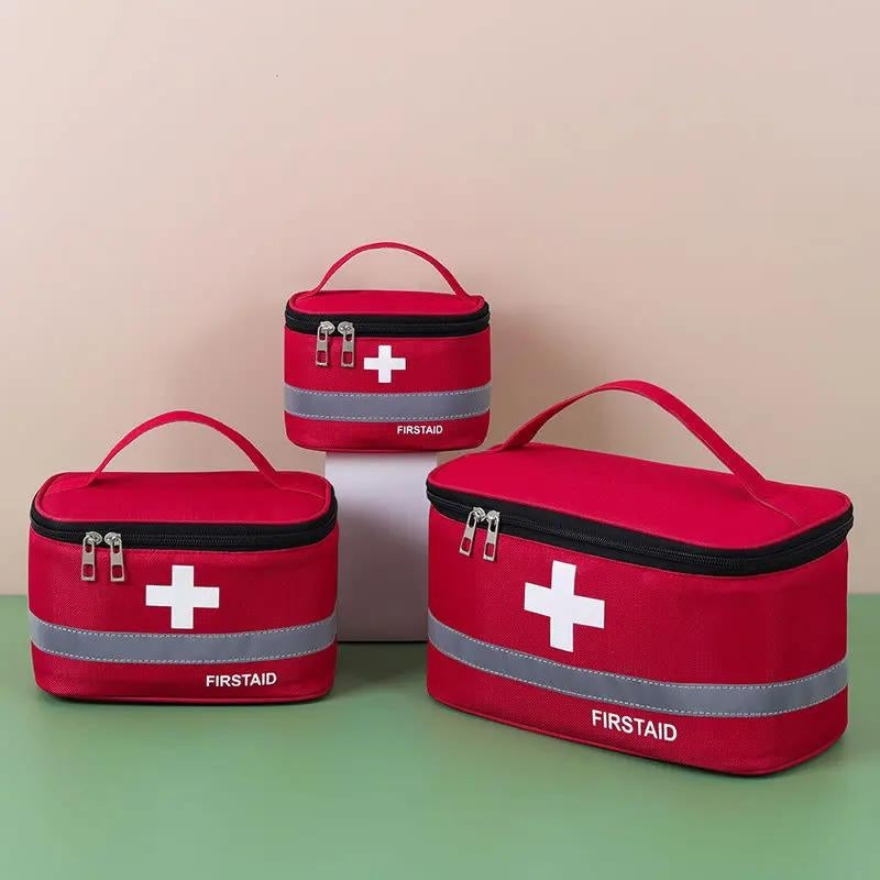 reise tasche apotheke - Rot - Blau