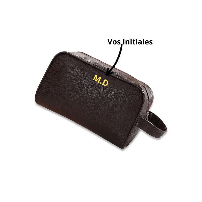 kleine personalisierbare tasche - Braun - Personalisierbar