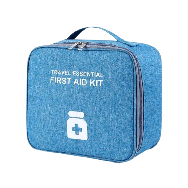 apotheke tasche flug - Blau - L