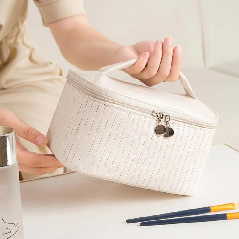 kosmetiktasche - Beige - Schwarz - Blau - Grau - Rosa - Braun - Grün