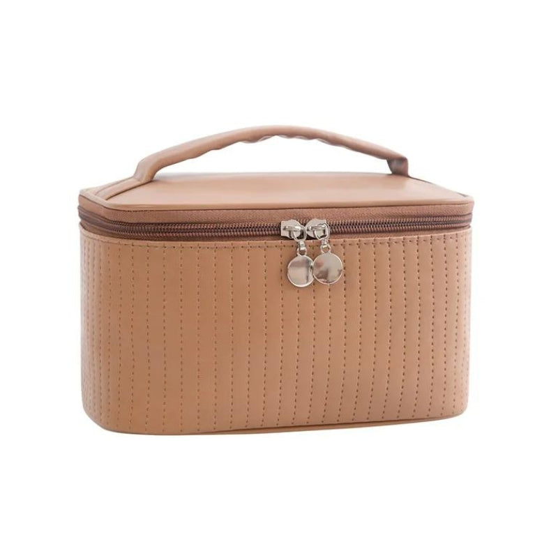 kosmetiktasche vanity weich - Braun